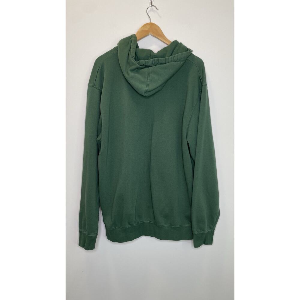 Majestic Green Bay Packers Zip Up Hoodie Green Football Wisconsin NFL Game XL - Picture 5 of 11